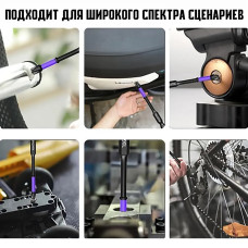 Биты торсионные ударные для шуруповерта 6шт